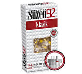 Süzen92 Klasik Sigara Ağızlık Filtresi 1728 Adet Fırsat Pk Kutu (12PK*144)