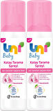 Uni Baby Kolay Saç Tarama Spreyi 200ML (Yeni) Zor Taranan Saçlara Özel (2 Li Set)