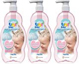 Uni Baby Bebek Kolay Tarama Saç ve Vücut Şampuanı 700ML (Pompalı) (3 Lü Set)