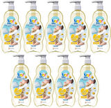 Uni Baby Bebek Şampuanı 700ML Tatlı Rüyalar (Pompalı) (9 Lu Set)