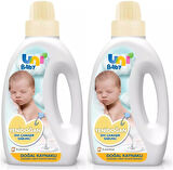 Uni Baby Yeni Doğan Çamaşır Deterjanı/Sabunu 1500ML (Sarı) (2 Li Set)
