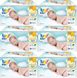 Uni Baby Islak Havlu Hassas Yeni Doğan 40 Yaprak (18 Li Set) 720 Yaprak (Narin Ciltler için) (6PK*3)