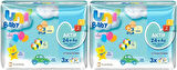 Uni Baby Islak Havlu Aktif / Oyna & Öğren 52 Yaprak (6 Lı Set) 312 Yaprak (2PK*3)