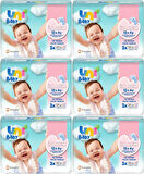 Uni Baby Islak Havlu Mendil İlk Adım 52 Yaprak (18 Li Set) 936 Yaprak (6PK*3)