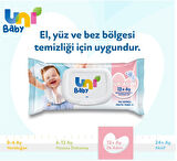 Uni Baby Islak Havlu Mendil İlk Adım 52 Yaprak (24 Lü Set) 1248 Yaprak (8PK*3)
