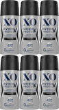 XO Deodorant 150ML Men-Erkek Invisible & Protect (6 Lı Set)