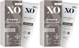 XO Krem Deodorant 75ML Unisex Pure & Effective Kokusuz (2 Li Set)
