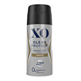 XO Deodorant 150ML Men-Erkek Clear & Protect (3 Lü Set)