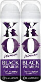 XO Deodorant 150ML Women-Kadın Black Premium (2 Li Set)