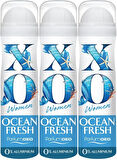 XO Deodorant 150ML Women-Kadın Ocean Fresh (3 Lü Set)