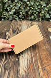 16x8x3cm Kilitli Kraft Kutu 25 Adet