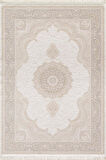 Artemis Halı Palace 05202C Krem Vizon Klasik Retro İpek Halı