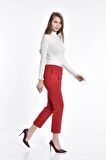 Dacia Kırmızı Bilek Kadın Pantolon