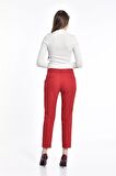 Dacia Kırmızı Bilek Kadın Pantolon