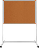 90X180 CM SABİT TEK TARAFLI- TEKERLEKLİ  AYAKLI MANTAR PANO-PAN172