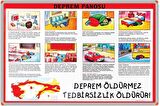 70X100 CM TÜRKİYE DEPREM PORTRE TABLO PANO (Alüminyum Çerçeve)-PAN504