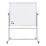 90X120 CM MIKNATIS YÜZEY  360° DÖNERLİ AYAKLI ÇİFT TARAFLI TEKERLEKLİ MOBİL YAZI TAHTASI-PAN570