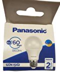 Panasonic 8.5W (60W) 4000K (Gün Işığı) E27 Duylu Led Ampul (8 Adet)