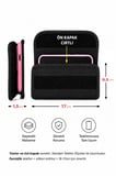 Kemer Kılıf iPhone 12 13 14 15 16 17 Pro Max-iPhone 14 15 16 Plus Cırt Kapaklı Lastikli Bel Kılıfı