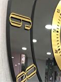 GERÇEK AYNA DUVAR SAATİ 50 CM
