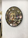 GERÇEK AYNA DUVAR SAATİ 50 CM