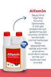 KANATLI HAYVANLAR İÇİN ( KUŞ , TAVUK , GÜVERCİN ) ALFAMİN İSHAL VE SALMONELLA ÜRÜNÜ 500 ML