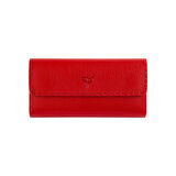 Garbalia Paris Hakiki Deri Saraç Dikişli Telefon Bölmeli Kadın Portföy Cüzdanı