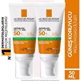 La Roche Posay Anthelios Anti Shine Dry Touch Finish Mattifing Effect Gel Cream SPF50+ 50 ml 2 Adet