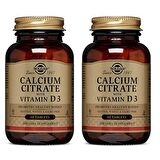 Solgar Calcium Citrate with Vitamin D 3 60 Tablet 2 Adet