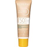 Bioderma Photoderm Cover Touch 50+ Faktör Fondoten Etkili Karma-Yağlı Ciltler İçin Renksiz Yüz Güneş Koruyucu Krem 2x40 ml