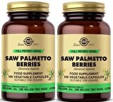 Solgar Saw Palmetto Berries 100 Kapsül 2 Adet