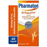 Pharmaton Vitality 30 Tablet + Pharmaton Vitality 60 Kapsül