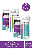 Suda Collagen Double Beauty Multiform 90 Tablet 2 ADET