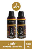 Jagler Extreme Erkek Deodorant 150 ml 2 Adet