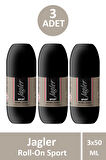 Jagler Man Sport Roll-On 50 ml 3 Adet