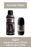 Jagler Deodorant Sport 150 ml + Jagler Man Sport Roll-On 50 ml
