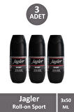 Jagler Sport Erkek Roll-On 50 ml 3 Adet