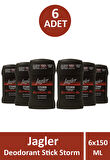 Jagler Storm Deodrant Stick For Men 50 gr 6 Adet