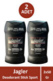 Jagler Sport Deodrant Stick For Men 50 gr 2 Adet