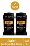 JaglerDeodorant Stick For Men 50 gr 2 Adet
