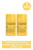Caudalie Vinosun Protect Invisible High Protection Stick SPF50+ 15 gr 2 Adet