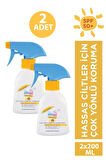 Sebamed Baby Çok Yönlü Koruyucu Güneş Spreyi SPF50 200 ml 2 Adet