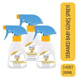 Sebamed Baby Çok Yönlü Koruyucu Güneş Spreyi SPF50 200 ml 3 Adet