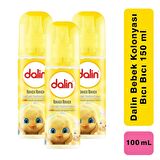 Dalin Bıcı Bıcı Kolonya 100 ml 3 Adet