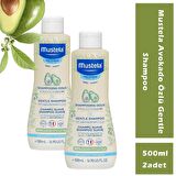 Mustela Avokado Özlü Gentle Shampoo 500 ml 2 Adet