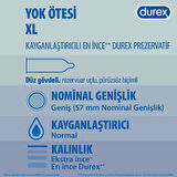 Durex Yok Ötesi Prezervatif XLarge 10'lu