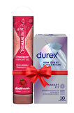 Durex Yok Ötesi Ultra Kaygan Prezervatif 10'lu + Humanlife Doğal Kayganlaştırıcı Jel Lubricant 125 ml