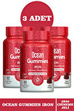 Ocean Gummies İron 60 Çiğneme Formu 3 Adet