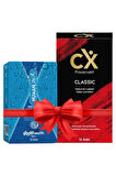 CX Prezervatif Classic 12'li + HumanLife 5 gr X 10 Doğal Kayganlaştırıcı Jel Lubricant