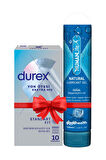 Durex Yok Ötesi Ekstra İnce Ekstra His 10'lu Prezervatif + HumanLife 125 ml Doğal Kayganlaştırıcı Jel Lubricant